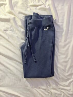 Hollister Kids Navy Drawstring Logo Joggers